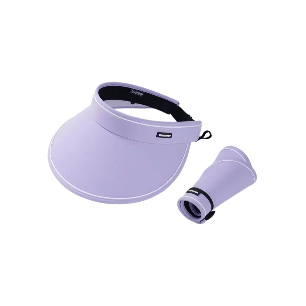 MOD-Product (14) Foldable Roll-Up Sun Visor (Lavender Purple) - Image 1