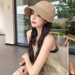 Casual Lightweight Bucket Sun Hat (Khaki)